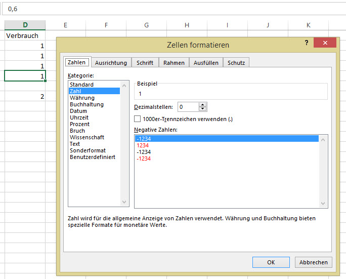 Nachkommastellen Excel Nervt