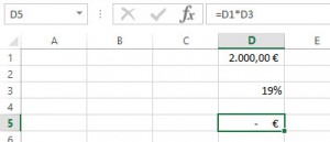 Warum rechnet Excel nicht?