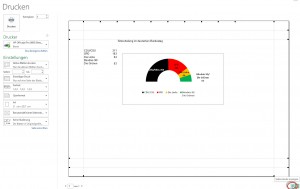 Seitenränder in der Seitenansicht in Excel 2013