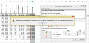 Bedingte Formatierung