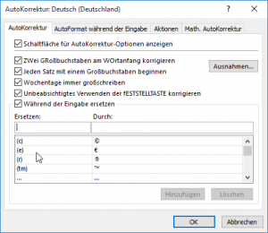 AutoKorrektur heißt der Bösewicht!