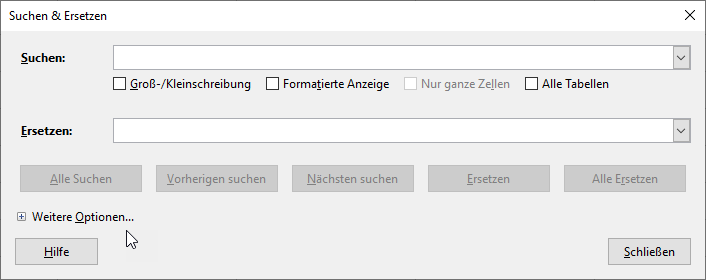 Erweiterte Einstellungen für die Excel-PowerPoint