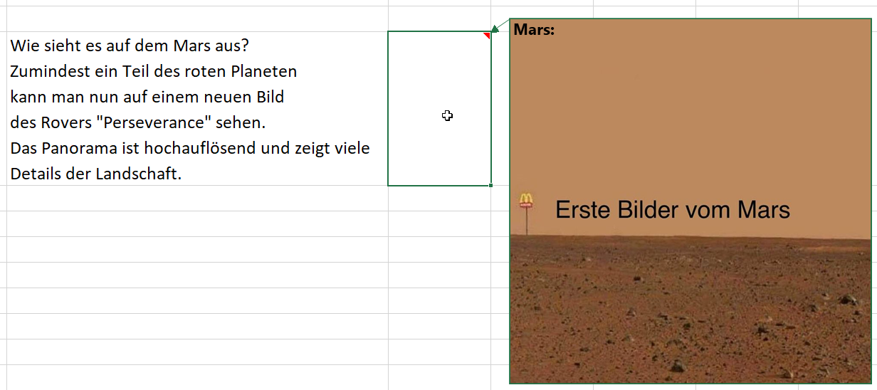 Kommentare | Excel nervt ...